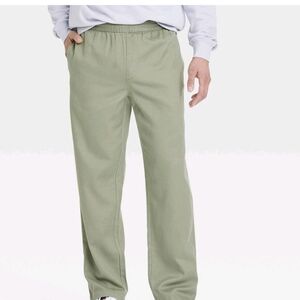 Good Fellow Men's Green Pull-On Drawstring Waist Pant Size Small NWT
